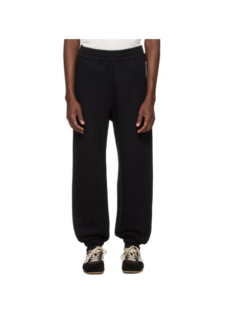 Jil Sander Black Cotton Sweatpants