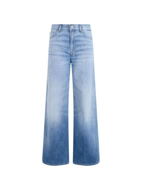 7 For All Mankind wide-leg jeans