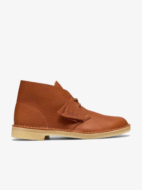 Clarks Originals Desert Boot Burnt Orange Leather