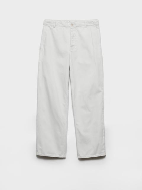 Prada Regular bleached denim jeans