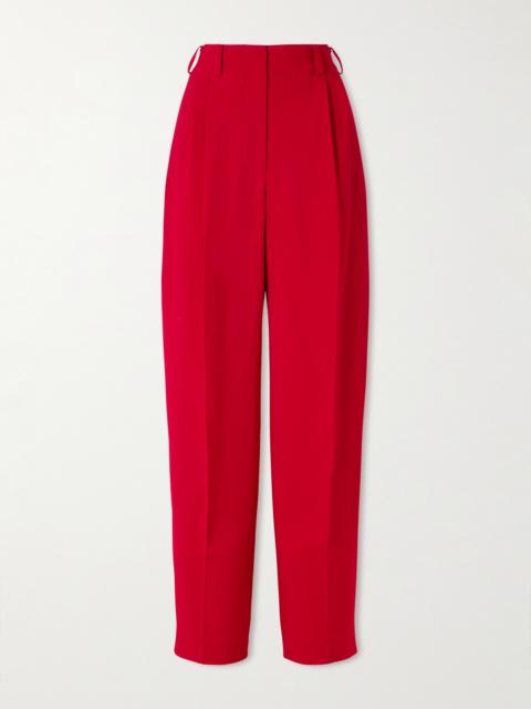 Givenchy Pleated Crepe Wide-leg Pants