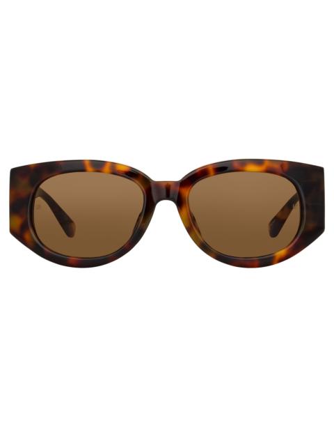 THE DEBBIE | D-FRAME SUNGLASSES IN TORTOISESHELL (C2)