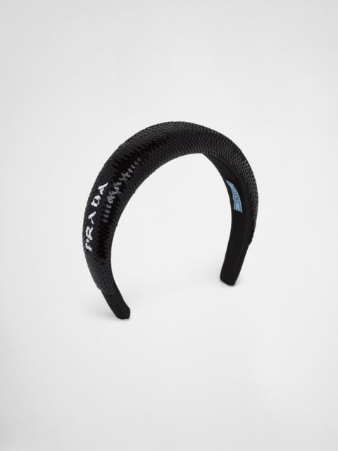 Prada Sequin headband