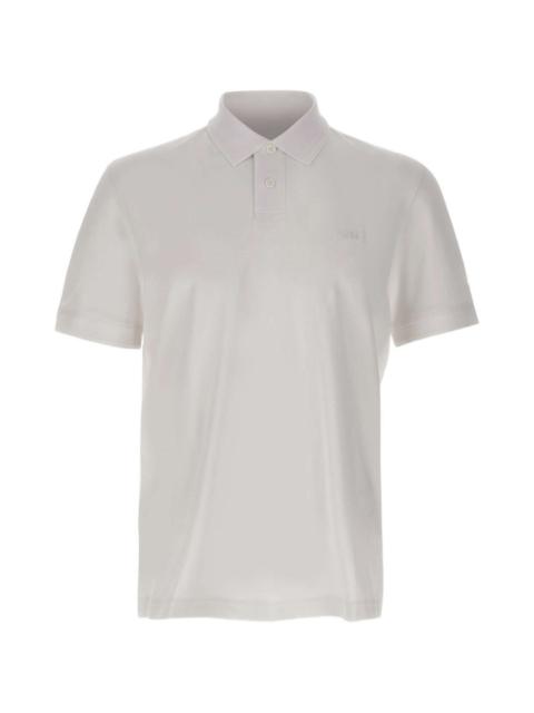 BOSS interlock cotton polo shirt