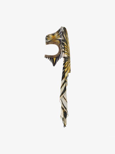 Roberto Cavalli Ray of Gold Print Swimsuit