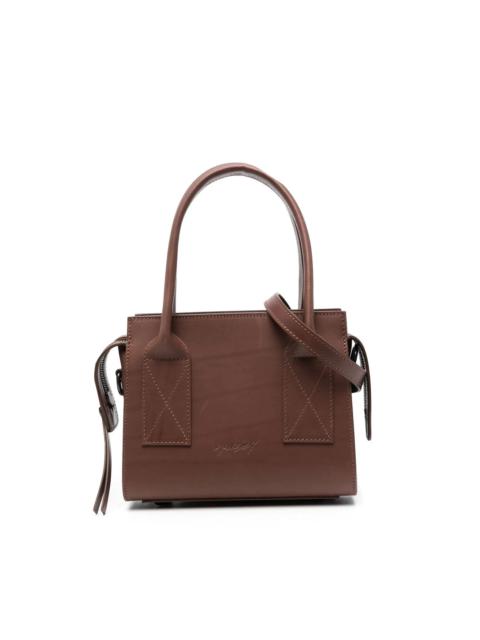 Marsèll logo-detail leather tote bag