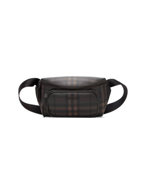 Burberry Brown City Check Belt Bag