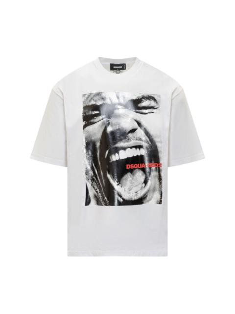 graphic-print T-shirt