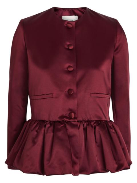 Liberowe Peplum Satin Jacket