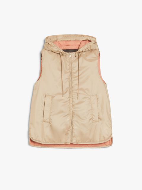 WEEKEND Max Mara TECLA Reversible gilet in water-repellent fabric