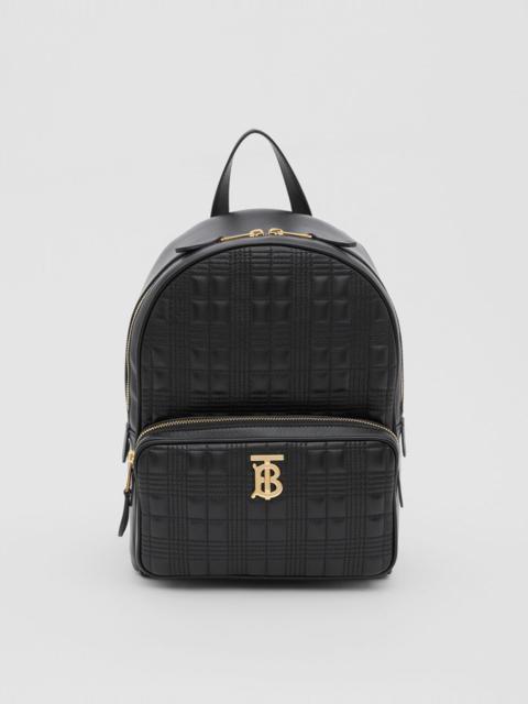 Burberry Quilted Check Lambskin Backpack