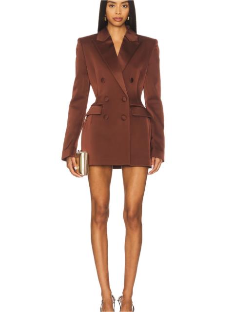 NADINE MERABI Monica Satin Blazer