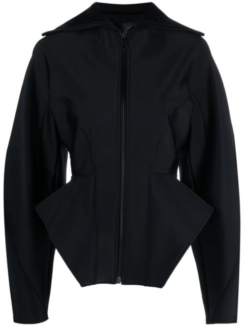 MUGLER corseted scuba jacket