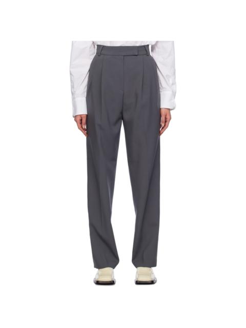 The Frankie Shop Gray Bea Trousers