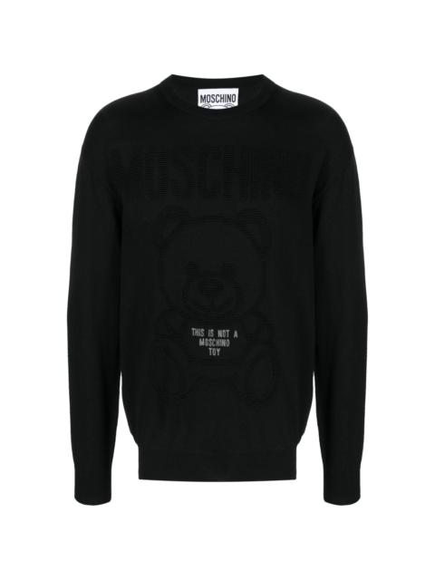 Teddy Bear virgin-wool sweatshirt