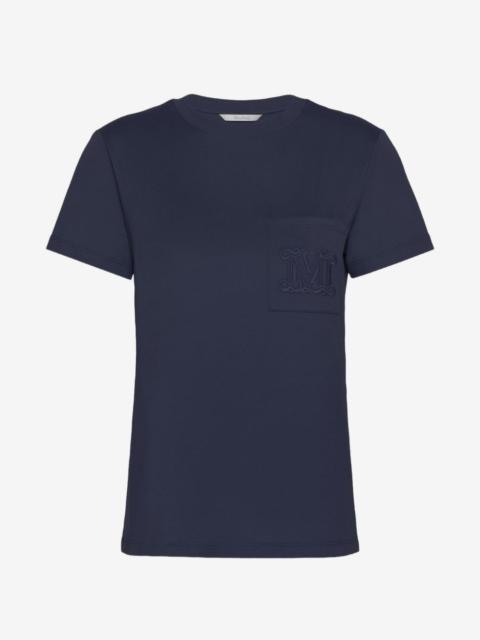 Max Mara embroidered pocket T-shirt
