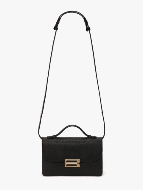 Victoria Beckham Dorian Bag In Black Grained Leather