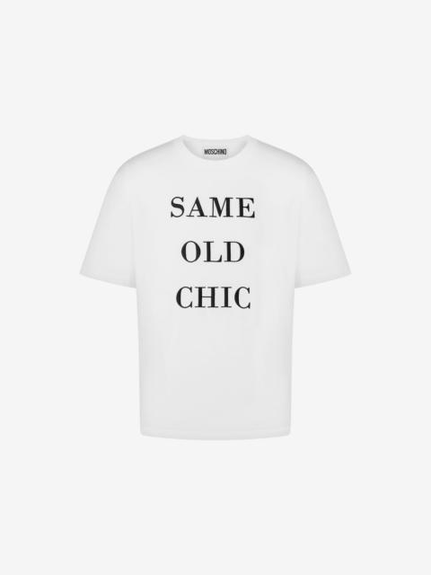 ORGANIC JERSEY T-SHIRT SAME OLD CHIC