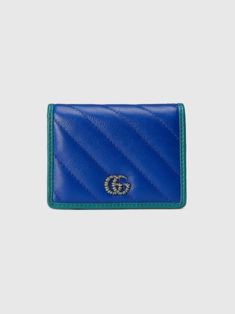 GUCCI GG Marmont card case wallet