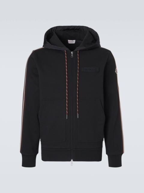Moncler Cotton zip-up hoodie