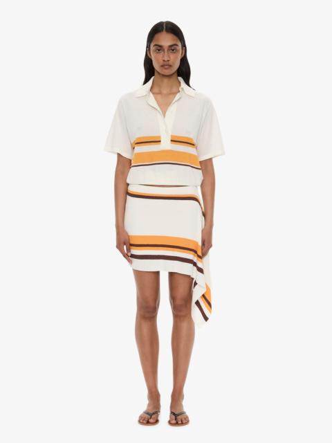 CHRISTOPHER ESBER Straccio Knitted Extension Drape Mini Skirt