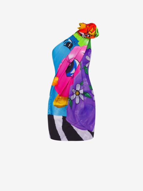Moschino INFLATABLE ANIMALS OTTOMAN DRESS