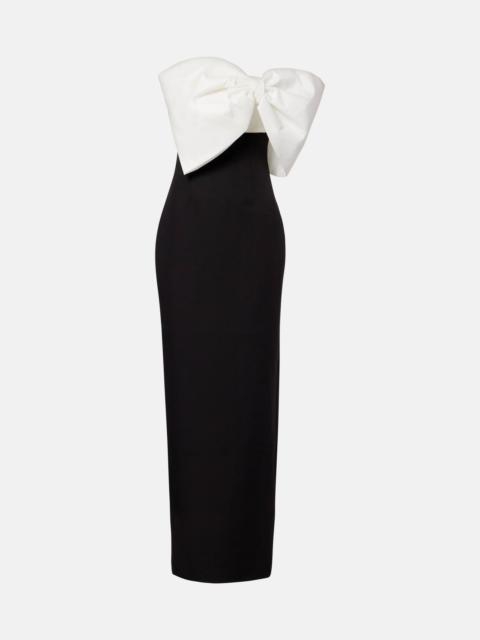 RACHEL GILBERT Kace bow-detail gown