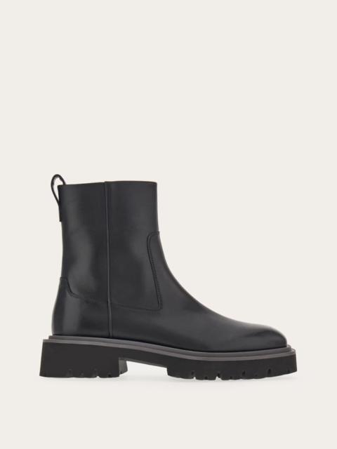 FERRAGAMO ANKLE BOOT WITH LUG SOLE