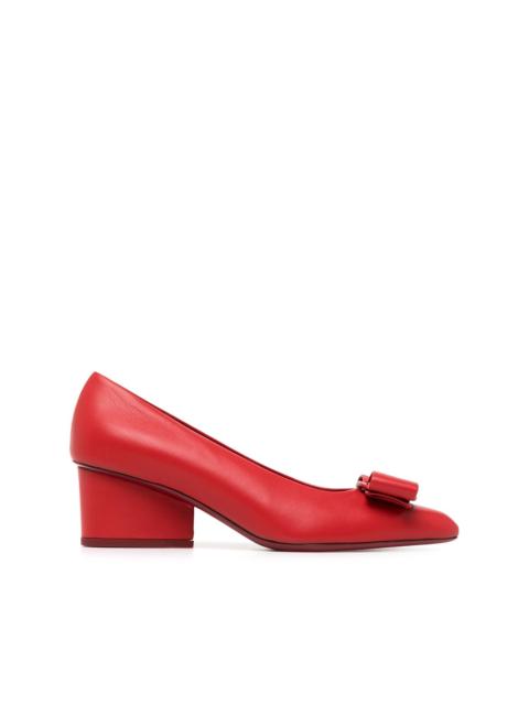 FERRAGAMO Viva 55 bow pumps