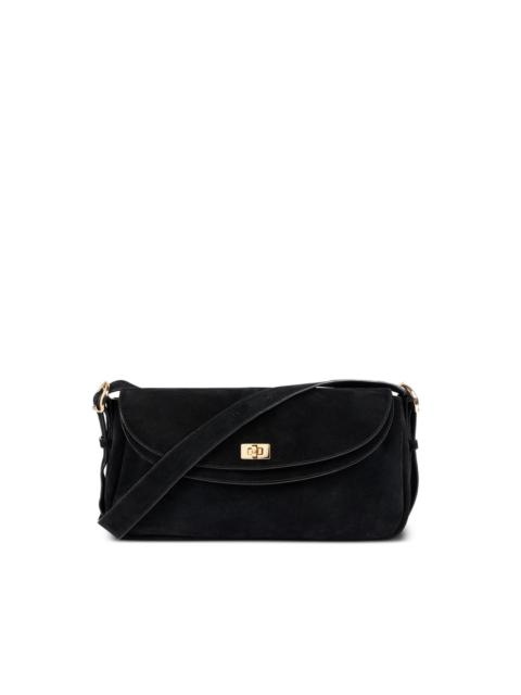 Le Mambo suede shoulder bag