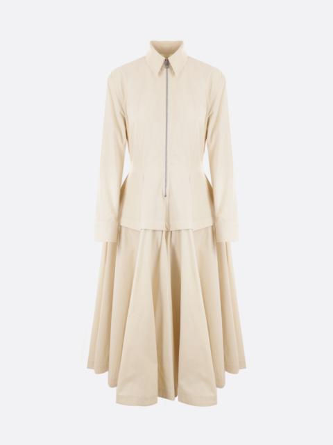 POPLIN SHIRT DRESS