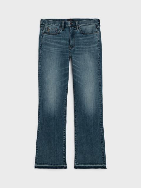 TODD SNYDER Western Jean in Medium Indigo