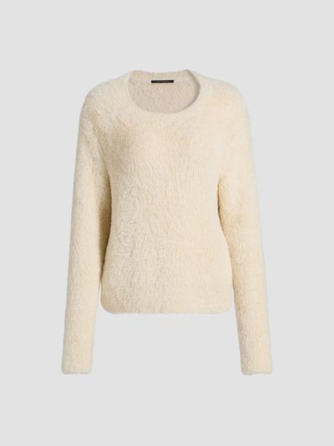 KOBI HALPERIN Women's Thomas Fuzzy Sweater - Ivory