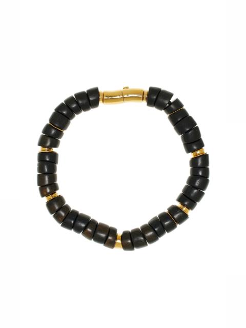 LIZZIE FORTUNATO Exclusive La Isla Las Palmas Beaded Choker Necklace black