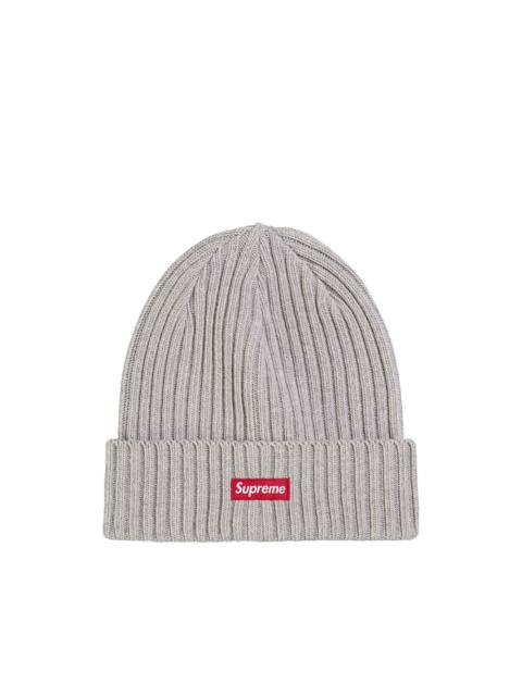 Supreme Overdyed ribbed beanie hat