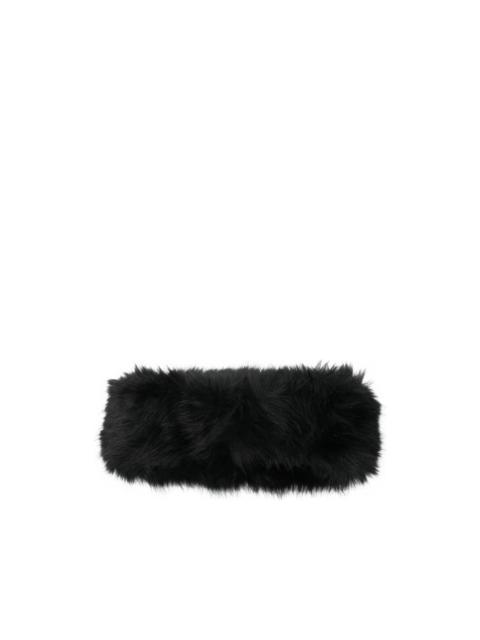 STAND STUDIO faux-fur headband