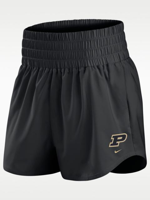 Nike Purdue Primary Logo One Women's Nike Dri-FIT College Shorts