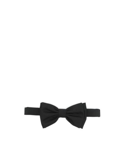 LARDINI crepe bow tie