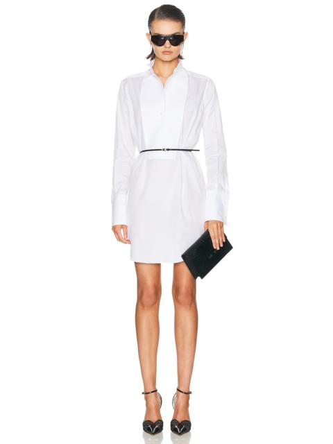 TOM FORD Twill Tuxedo Shirt Dress