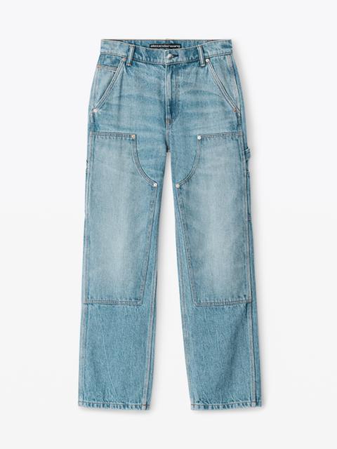 Alexander Wang EZ SLOUCH CARPENTER JEAN IN DENIM