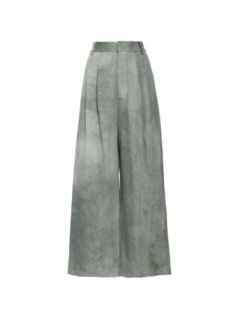 Paella high-waist palazzo trousers