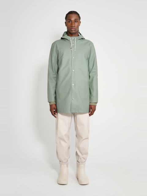 Stutterheim Stockholm Lightweight Raincoat Khaki Green