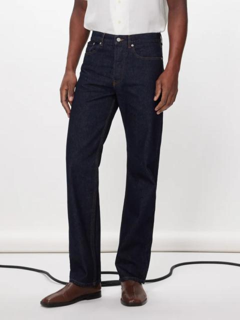 Dries Van Noten Panthero selvedge-denim jeans