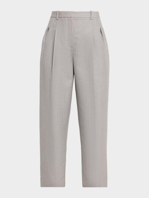 TWP Wool Cigarette Trousers