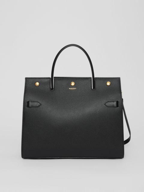 Medium Leather Title Bag