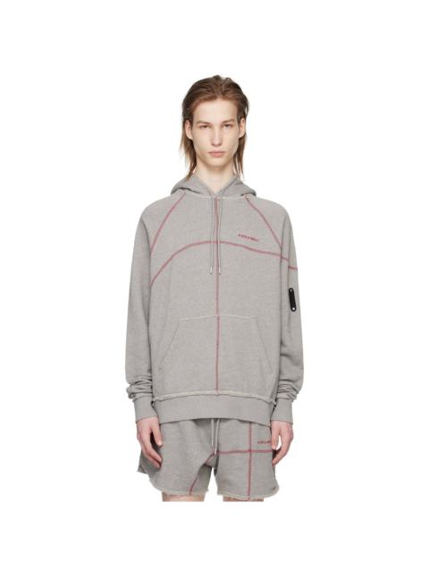 A-COLD-WALL* Gray Intersect Hoodie