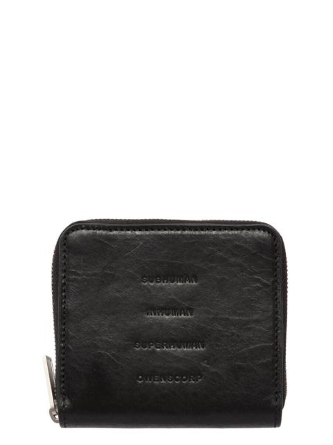 Rick Owens ZIPPED WALLET