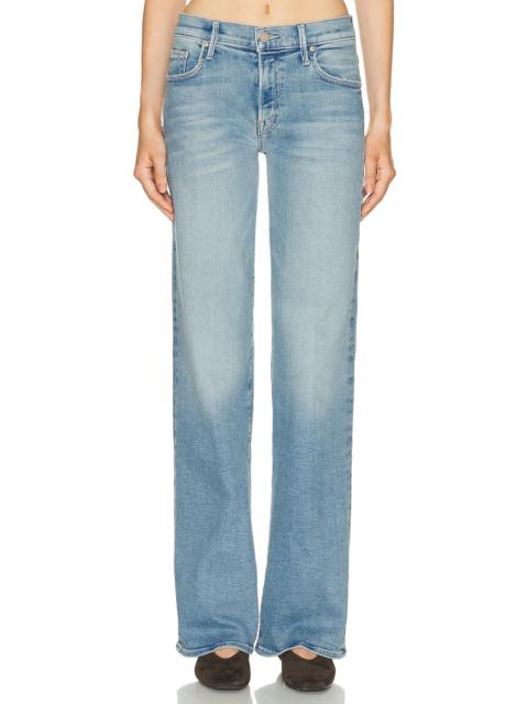 MOTHER The Mid Rise Maven Sneak Jeans
