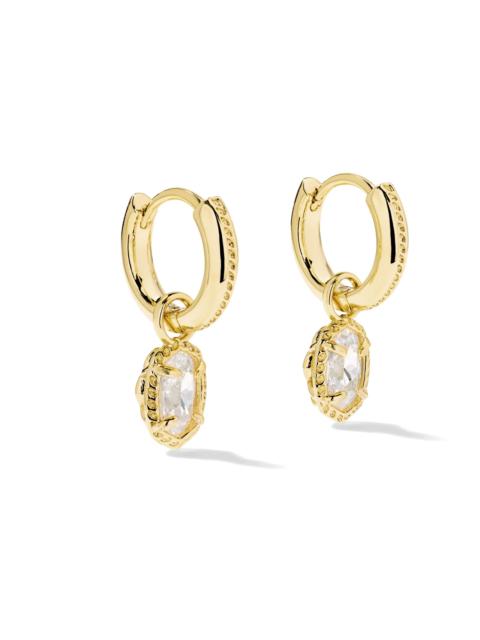 KENDRA SCOTT Mini Ellie Luxe Gold Huggie Earrings