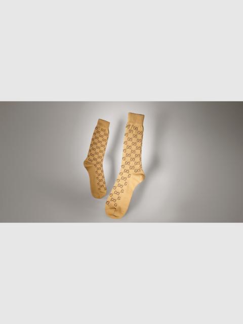 GUCCI GG cotton blend socks